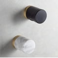 thumbnail image 2 of Bianco Marble & Brass Knobs 10 Piece Set, 2 of 7
