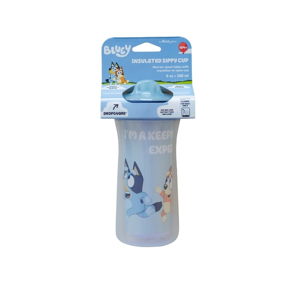 The First Years: Bluey Insulated Sippy Cut 1pk 9oz