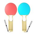 thumbnail image 2 of Aofa 2Pcs Controller Grip Comfortable Grip Game Accessory Driver-free Responsive Professional Enhance Gaming Experience Table Tennis Racket Shape VR Gaming Controller Handle Grip for Switch OLED, 2 of 9
