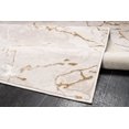 thumbnail image 5 of LaDole Rugs 3x5 ft Modern Premium Area Runner Rug | Abstract Small Carpet For Entry Way, Hallway, Home Office, Entrance Indoor Floor Décor | Beige Gold, 5 of 5