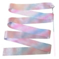 thumbnail image 1 of Flashing Glitter Dance Ribbon Gymnastics Ballet Twirling Stick (4m Pink), 1 of 9