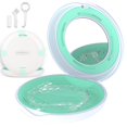 thumbnail image 1 of Retainer Case, Slim Aligner Case with Adjustable Vent Holes and Mirror, Compatible with Invisalign, Night Guard and Mouth Guard, Premium Retainer Case, With Aligner Remover Tool, Chew & Brush, 1 of 6