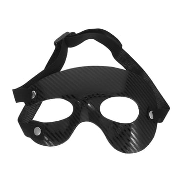 Raindrops 1Pcs Masque de Capteurs pour Rugby et Autres Sports Protection contre les Impacts en PVC Noir 7.47X4.52X1.38 Po