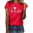 thumbnail image 1 of Birdeem Unisex T-Shirt Printed Pattern Casual Fashion Soild Color Short Sleeve Tops, 1 of 7
