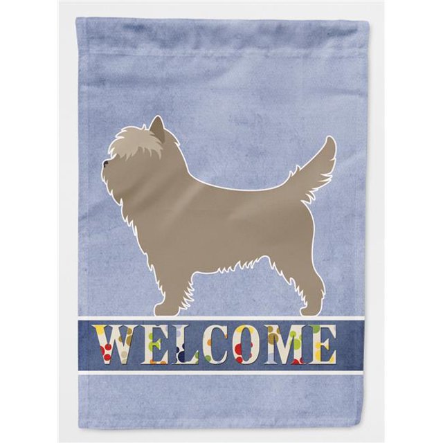 Carolines Treasures BB8286GF Cairn Terrier Welcome Flag Garden