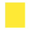 thumbnail image 1 of UCREATE YELLOW COATED POSTER BOARD 25 SHEET 53831, 1 of 1