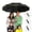 black, variant on DEBGFS 62” Extra Oversize Large Compact Golf Umbrella Double Canopy Vented Windproof CA,blue