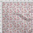 thumbnail image 4 of oneOone Rayon Pink Fabric Floral Craft Projects Decor Fabric Printed By The Yard 56 Inch Wide, 4 of 4