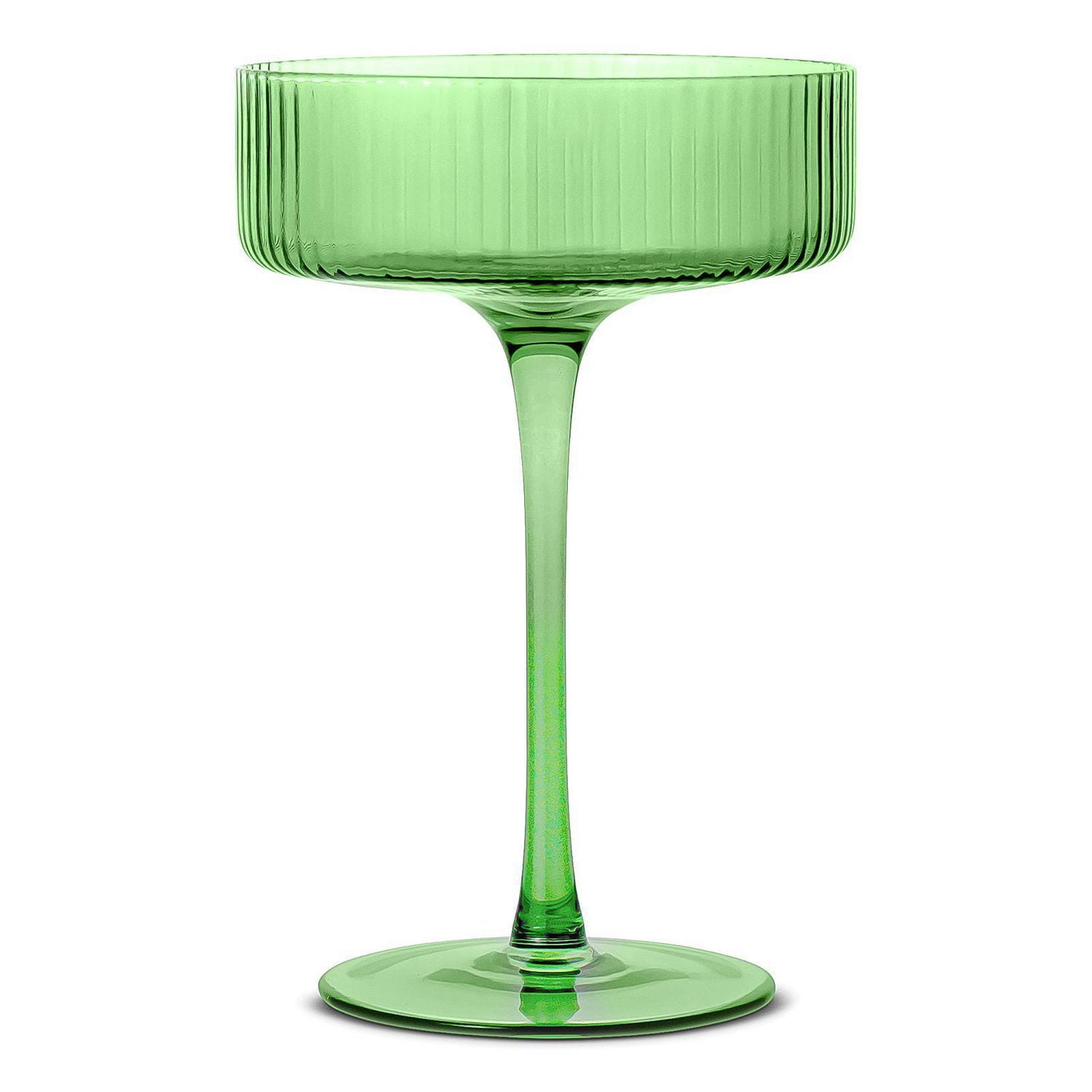 Ribbed Cocktail Coupe 290 ml, Set of 4