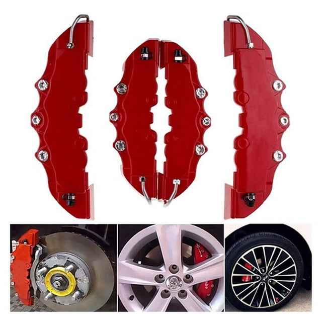 SNNROO Couvre-Étriers de Frein et Manchons d'Étrier de Mise à Niveau des Roues le But Mise à Niveau pour le Freinage et l'Apparence de Votre Voiture