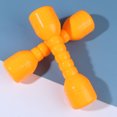thumbnail image 1 of UPOUART 1Pair Plastic Dumbbells Yellow ABS Material for Dance Performance and Exercise, 1 of 8