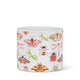 thumbnail image 1 of Abbott Small Allover Bugs Planter – Colourful Insect & Butterfly Pattern, Ceramic, 4.5" Diameter – Bright Nature-Themed Planter, Graphic Decor Accent, 1 of 3