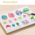 thumbnail image 3 of 50 Sheets A4 White Self Adhesive Waterproof Sticker Label Glossy Surface Paper for Lazer Inkjet Printer Copier, 3 of 8