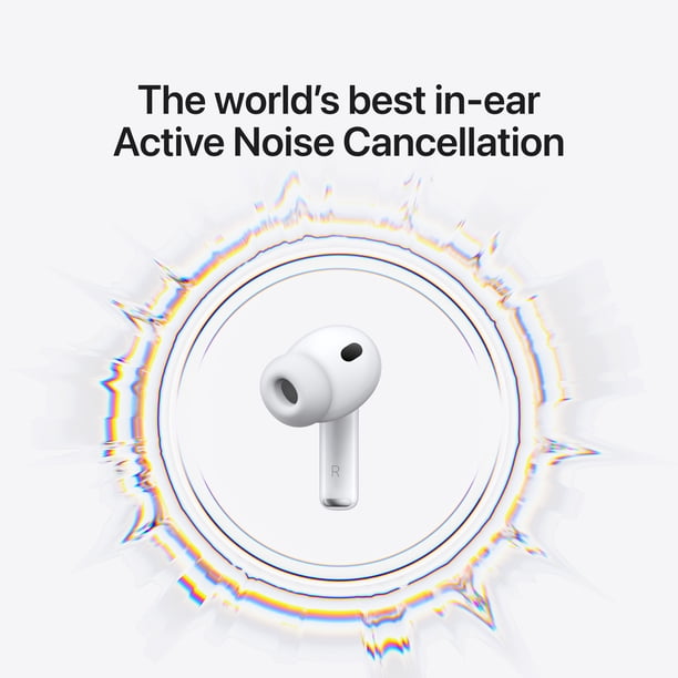 Refurbished Apple AirPods Pro 3 White In Ear Headphones MFHP4AM/A