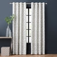 thumbnail image 1 of Hometrends Everly 84" Light Filtering Grommet Window Curtain Panel, Beige, 1 of 6