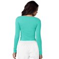 thumbnail image 3 of Adar Underscrubs for Women Multi Color 3 Pack - Long Sleeve Underscrub Comfort Tee, 3 of 6