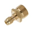 thumbnail image 3 of Brass Pressure Washer Quick Release Connector M22x 1.5mm Male Thread 08 4cm, 3 of 8