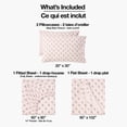 thumbnail image 2 of Holiday Time Queen Flannel Sheet Set, 2 of 8