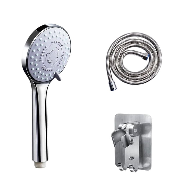 Shower Head Plastic Detachable Multi-modes Adjustable Anti-rust Removable 5 Electroplate Replacing High Pressure Sprayer Sprinkler Type12