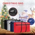 thumbnail image 1 of MesaSe Halloween Decorations Waterproof Storage Carry bag Christmas Tree Model Doll Model Storage bag Red 90*58*28CM, 1 of 4