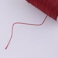 thumbnail image 4 of yuksok 130M 0.5mm Leather ed Thread Cord String for DIY Leather Craft Deep Red, 4 of 8