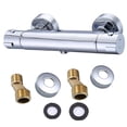 thumbnail image 1 of Polished Chrome Thermostatic RV Shower Faucet, Constant Water Temperature with Heavy Duty Solid Brass Construction, 1 of 5