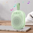 thumbnail image 1 of Haut-parleur Bluetooth IPX4 Résistant à l'Eau avec Lumières Colorées, Bluetooth 5.1, Puissance 3 W Portable pour Camping Randonnée Vélo, Véritable Interconnexion Stéréo Sans Fil, 1 of 7
