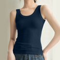 thumbnail image 2 of Besolor Summer Ribbed Tank Tops for Women Sleeveless Stretch Basic Tee Shirts Athletic Workout Yoga Tank Cami Tops, 2 of 7