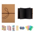 thumbnail image 1 of CJiaWei 30ml Accordion Foldable Scrapbook Album Stretchable Foldable Photo Album With DIY Material Handmade Memory Book For Scrapbooking Journaling & Gifting, 1 of 4