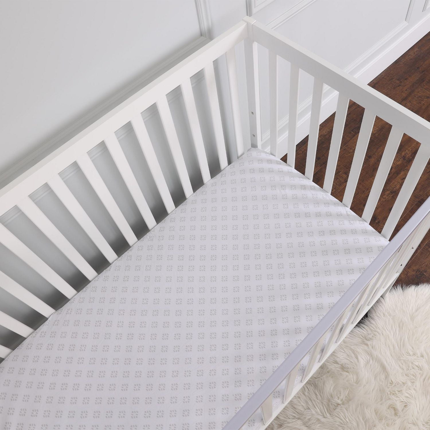 Drap-housse en coton George Baby