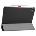 thumbnail image 2 of PANDACO Black Leather Folio Case with Smart Cover for iPad Pro 13-inch (2024), 2 of 4