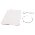 thumbnail image 1 of LED Light Mirror, Portable Light Makeup Mirror Rechargeable  For Women For Trips White, 1 of 8