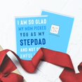 thumbnail image 3 of Stepdad Birthday Card For Stepfather, Husband Him, Thank you Greeting Card for Parents (Picked You as my Stepdad), 3 of 7