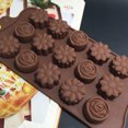 thumbnail image 1 of LSLJS Cavity Silicone Flower Rose Chocolate Cake Soap Baking Ice Tray Mould, 1 of 6