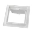 thumbnail image 3 of White ABS Inspection Port White Access Panel Door Plastic Removable Opening Flap Cover Plate Hatch Cover Doors Wall Ceiling, 3 of 8