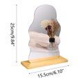 thumbnail image 3 of CEHVOM Fashion Irregular Acrylic Mirror Desktop Desktop Makeup Mirror Clearance, 3 of 6