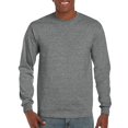 thumbnail image 1 of Gildan Mens DryBlend Long Sleeve T-Shirt, M, Graphite Heather, 1 of 2