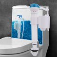 thumbnail image 3 of Bouton-poussoir Valve de Remplissage Double Rinçage Siphon Longueur Réglable pour Salle de Bain Toilettes UK G1/2, 3 of 8
