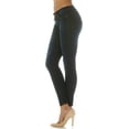 thumbnail image 2 of Cover Girl Jeans juniors plus size Perfect Mid Rise Comfy Skinny Jeans khaki black or blue, 2 of 6