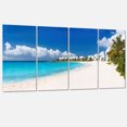 thumbnail image 2 of Caribbean Beach Panorama - Landscape Photo Canvas Art Print, 2 of 3