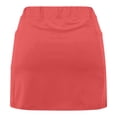 thumbnail image 4 of Gspmoly Shorts , Nouveau Short Jupe Taille Mi-Haute pour Femmes Couleur Sports Décontracté Short Jupe de Base Short de Randonnée Femmes Liquidation Rouge Melon D\'eau TTTTG, 4 of 5