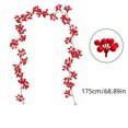 thumbnail image 3 of Dvkptbk P lastic rattans Christmas Rattan Decoration Winding Simulation Rattan Branches Year Berries Red Fruit Christmas Rattan Home Decor Christmas Decorations, 3 of 6