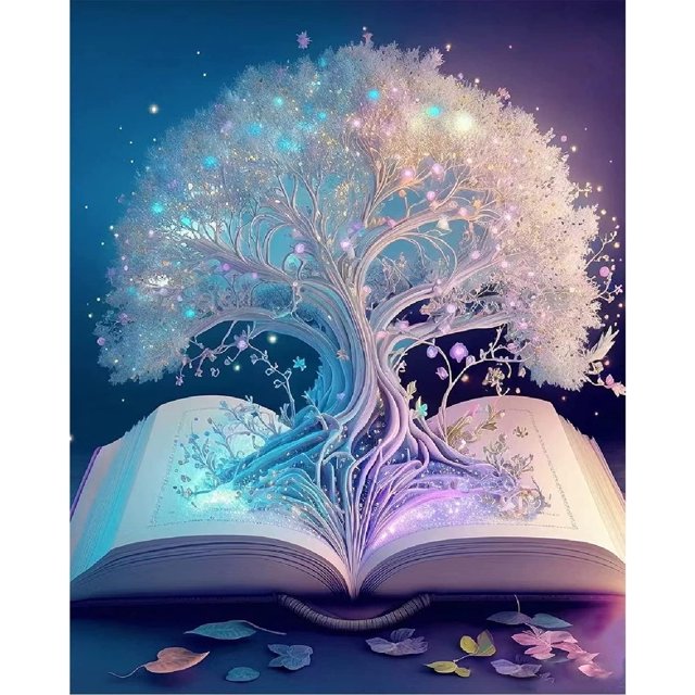 Tree of Life Cross Stitch Kits for Adults - Stamped Crossstitching Kits Preprinted 11 Count Cross-Stitch Kit for Beginner, 11CT Prestamped Easy Pattern Needlepoint Kits Crafts for Decor 11.8x15.7inch