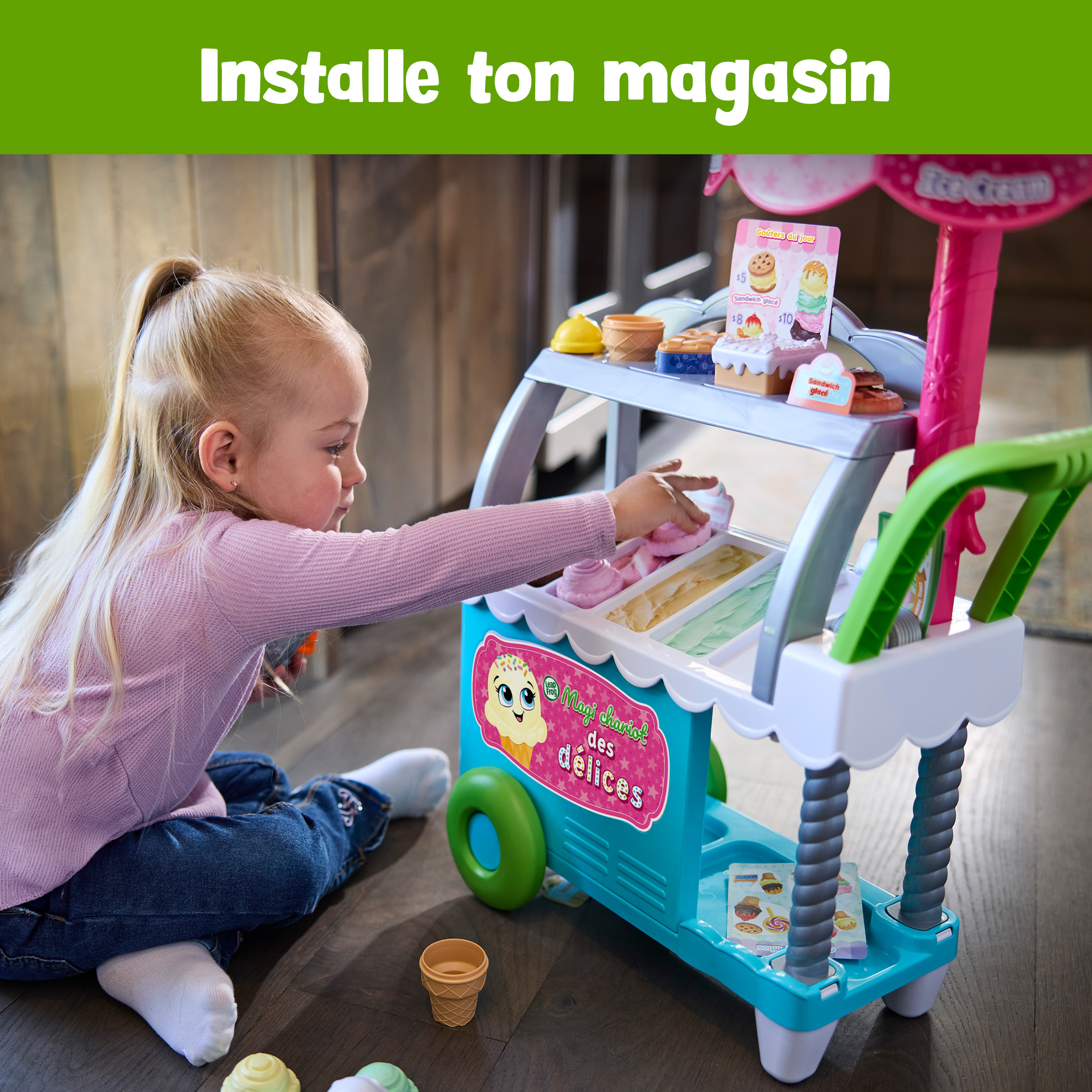 LeapFrog Magi chariot des délices pour les enfants - Version Française, 3+ Ans