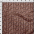 thumbnail image 3 of oneOone Viscose Jersey Fabric Leaves & Floral Block Decor Fabric Printed BTY 60 Inch Wide, 3 of 4