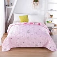 thumbnail image 2 of Soft Throw Blanket Bed Blanket Twin Thermal Blanket Lightweight Bed Throw Breathable Soft Comfortable Blanket for All Season Throw Blankets for Bed, 2 of 7