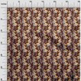 thumbnail image 3 of oneOone Cotton Poplin Twill Brown Fabric Abstracts Sewing Craft Projects Fabric Prints By Yard 56 Inch Wide, 3 of 5