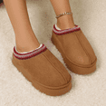 thumbnail image 2 of Women Platform Home Slippers Chunky Soft Sole Slip-On Winter Boots, 2 of 5