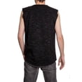 thumbnail image 2 of Calgary Flames Logo Sleeveless Shirt for Men â Crew Neck Space Dyed, 2 of 3