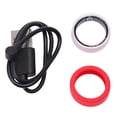 thumbnail image 2 of Smart Ring Health Tracker IP68 Fitness Tracker Ring Pedometer 7 Day Battery Life with Charging Cable, 2 of 7